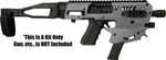 Dimension: 4.00 X 7.30 X 15.45 Height: 4 Width: 7.3 Length: 15.45 Type/Color: Micro Conversion Kit Black Size/Finish: Glock 9MM And 40S&W Material: Polymer Other FEATURES:: No NFA Paperwork, Fits Gloc...