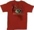 Mossy Oak Men's "Standing Proud" Cardinal Red T-Shirt Medium
