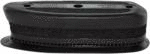 The Economy Morgan Recoil Pad uses light weight , black ABS plastic mounting plates…see for more details..