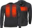 Mobile Warming Men's Merino Heated Shirt Black Xx-large