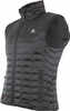 Material: Thermo Dry Knit Color: Black Size: Large Type: Vest-Casual No Sleeve: Y Other FEATURES:: Includes 7.4V Battery, Can Be Heated By USING The BLUETOOTH Mobile WARMING Free APP