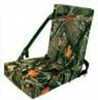 Type/Color: INVISION Camo Size/Finish: Seat 15" X 14",Back 14" X 18" Material: OPTIPOLY Comfort Foam Other FEATURES:: Self Supporting Wedge Shape GUIDES Your Gravitational Direction BACKWARDS,PREVENTI...