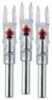 Material: Clear Plastic Color: Red Straightness Factor +/-:  Weight Tolerance +/-:  Mechanical: N Fixed: N Grain:  Length:  Diameter: Fits ARROWS With Id Of .244 Other FEATURES:: Piston Driven String ...