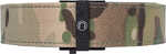 Material: Nylon Color: Multi Camo/Tan Size: Multi-Fit Type: Belt Other FEATURES:: Fits Up To 50" Waist, Ratchet Belt, Flexible Design, Has 3 Set SCREWS For A More Reliable Hold, Sweat Resistant