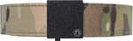 Material: Nylon Color: Multi Camo/Tan Size: Multi-Fit Type: Belt Other FEATURES:: Fits Up To 50" Waist, Ratchet Belt, Clasp Has 3 Set SCREWS To Give A More Reliable Hold Than Just A Clasp, Sweat Resis...