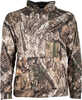 Material: Polyester Color: Realtree APX Size: Large Type: Sweatshirt Long Sleeve: Y Other FEATURES:: Soft Polyester Fleece W/ Scent-Factor TECHONOLOGY Drawstring Hood Large Front Kangaroo Pocket Can B...