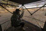 Dimension: 7.15 X 17.30 X 53.45 Height: 7.15 Width: 17.3 Length: 53.45 Type/Color: Ground Blind/Realtree Edge Size/Finish: 75"X75" Hub To Hub,66" Tall Material: See Through Mesh Other FEATURES:: 5-Hub...