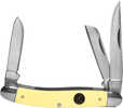 Blade Material: Carbon Steel Number Of BLADES: 3 Blade Length: 2.5" Handle Material: Glass Filled Nylon Handle Color: Sand Open Length: 3.5000 Closed Length: 2.5000 Weight: 0.0000 Other FEATURES:: Cre...