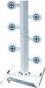 Dimension: 5.05 X 8.00 X 16.45 Height: 5.05 Width: 8 Length: 16.45 Other FEATURES:: Tension Lock Technology Solid Steel Construction Deflection Plate, Six Target Steel Ground SPIKES Included  Material...