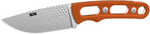 S.O.G SOG17330157 Ether FX 3.10" Fixed Drop Point Plain Brushed Satin CPM S35VN SS Blade, Blaze Orange Textured G10 Hand