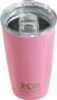LADIES: Y Other FEATURES:: BPA Free, Sweat Free, Double Wall Vacuum Insulated, 18 Oz Stainless Steel Pink, Sliding Closure Lid