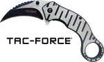 Master Cutlery TAC-Force 2.5" HAWKBILL Blade Folder Grey/Black
