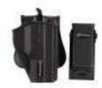 Bulldog TR-SWMP Thumb Release with Mag Holder Belt S&W M&P/M&P 2.0 Polymer Black