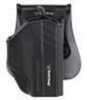 Bulldog TR-SWMPS Thumb Release with Mag Holder Belt S&W M&P Shield Polymer Black