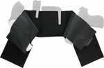 GALCO UNDERWRAP Black Belly Band 2Leather HOLSTERS X-LRG 48-52
