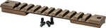 Warne Rail Mountain Tech 20MOA Remington 700 LA Burnt Bronze