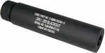 Dimension: 1.40 X 3.55 X 9.40 Height: 1.4 Width: 3.55 Length: 9.4 Type/Color: Fake Suppressor Black Size/Finish: Matte Material: Aluminum AR-15 Accessory: Y Made In The USA: Made In The USA Other FEAT...