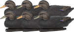 Type: Hen/Drake (Mixed) Material: Synthetic Size/Weight: LIFESIZE Quantity Per Pack: 6 Other FEATURES:: Life Sized FLOATERS Weight Forward Keel Front Line-Dock For Depth CTRL 6 Pack: 3 DRAKES, 3 HENS ...