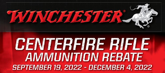 Image for news headline - Winchester Centerfire Rifle Ammunition Rebate